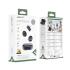 ACEFAST R3 Wireless Lavalier Microphone Omnidirectional Low Latency Noise Reduction Mic - Back